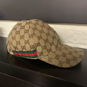 Gucci original GG canvas baseball hat
